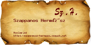 Szappanos Hermész névjegykártya